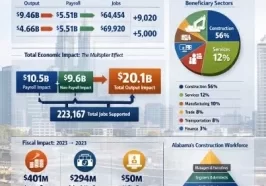 ABC OF ALABAMA RELEASES STUDY ON COMMERCIAL CONSTRUCTION INDUSTRY’S IMPACT ON ALABAMA ECONOMY