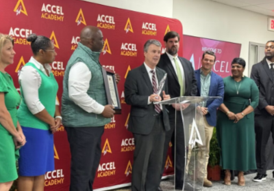 ACCEL ACADEMY, OBMHS WIN SAFE SCHOOL AWARD