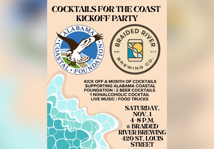 ACF cocktails for the coast kicks off November 1