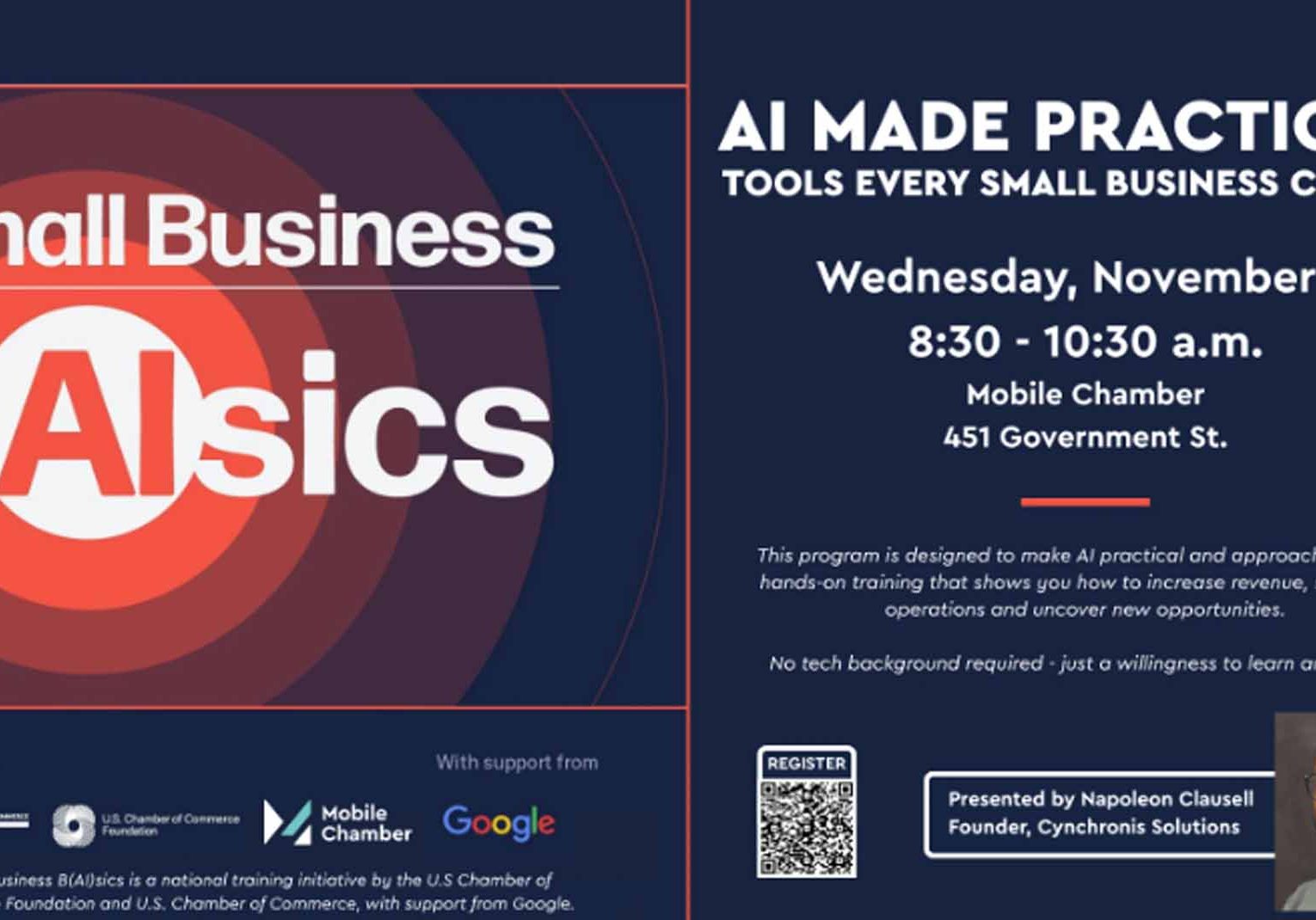 AI Workshop Coming To Mobile Chamber