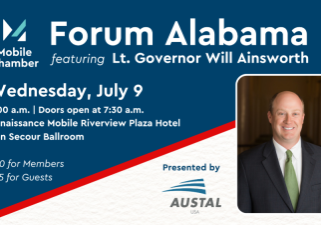 AINSWORTH TO SPEAK AT FORUM ALABAMA