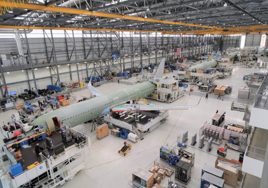 AIRBUS OPENS THIRD FAL
