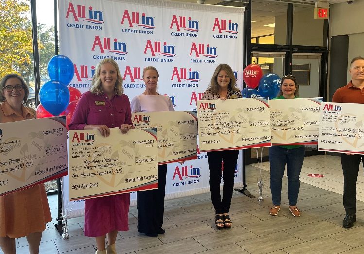 ALL IN CREDIT UNION DONATES MORE THAN $500,000