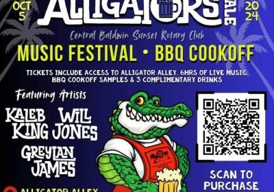 ALLIGATORS & ALE TO BENEFIT CHILDREN, VETERANS