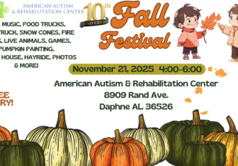 AMERICAN AUTISM & REHABILITATION CENTER TO HOST FALL FESTIVAL