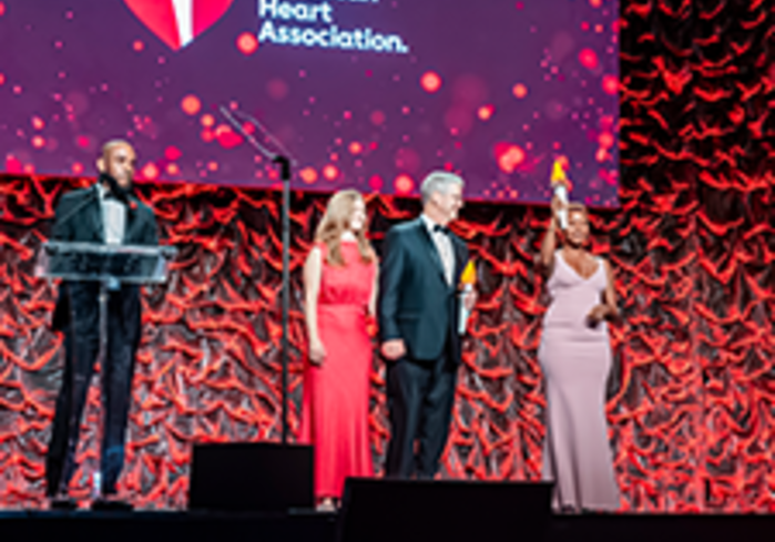 AMERICAN HEART ASSOCIATION GALA COMING UP