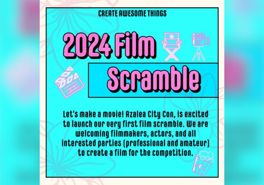 AZALEA CITY CON TO HOST INAUGURAL FILM SCRAMBLE