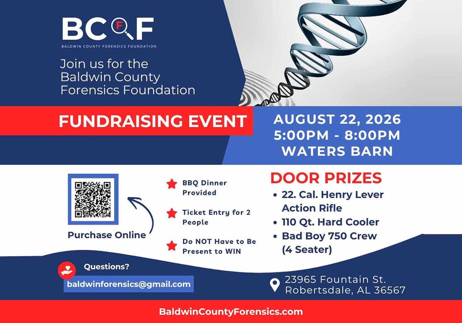 Baldwin County Forensics Foundation Fundraiser Announced
