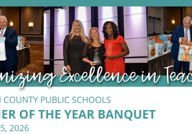 BALDWIN COUNTY PUBLIC SCHOOLS TO HONOR TEACHERS OF THE YEAR