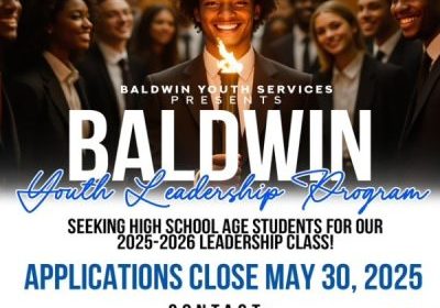 BALDWIN YOUTH SERVICES OFFERS PROGRAM, SCHOLARSHIPS FOR HIGH SCHOOLERS