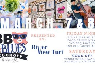 BBQ & BLUES COMING TO FOLEY ON MARCH 7-8