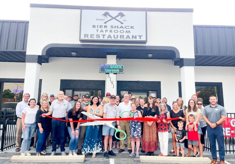 BIER SHACK TAPROOM REOPENS IN FOLEY