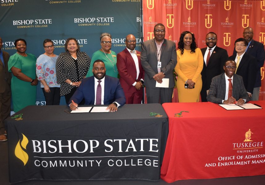 BISHOP STATE, TUSKEGEE UNIVERSITY SIGN MOU