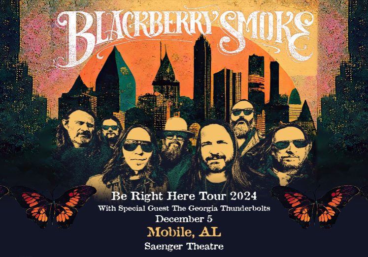 BLACKBERRY SMOKE COMING TO SAENGER