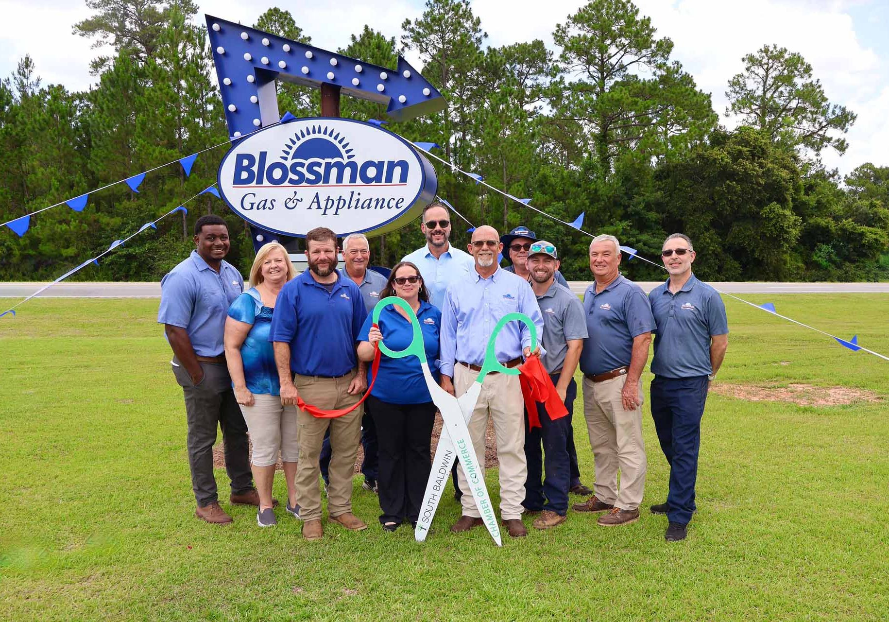Blossman Reopens Renovated Showroom, Celebrates 75 Years