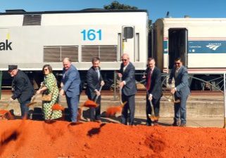 BUTTIGIEG IN MOBILE FOR AMTRAK GROUNDBREAKING