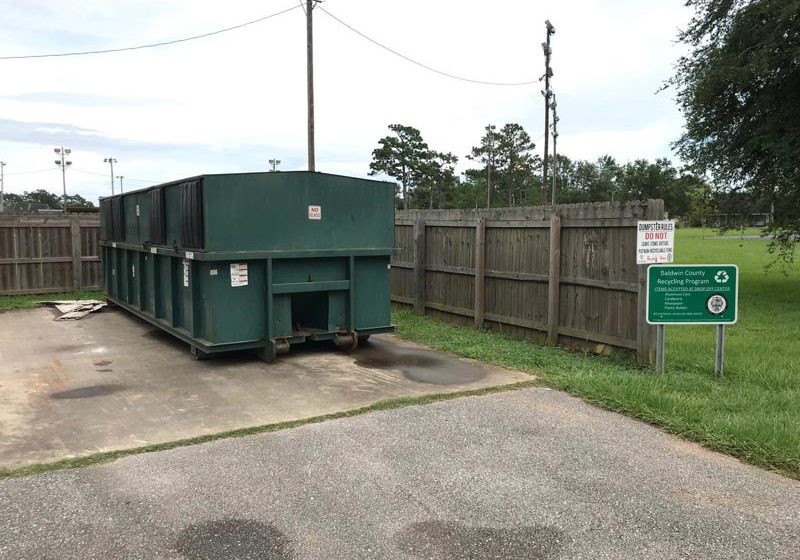 Baldwin County Floats Recycling Center Plans