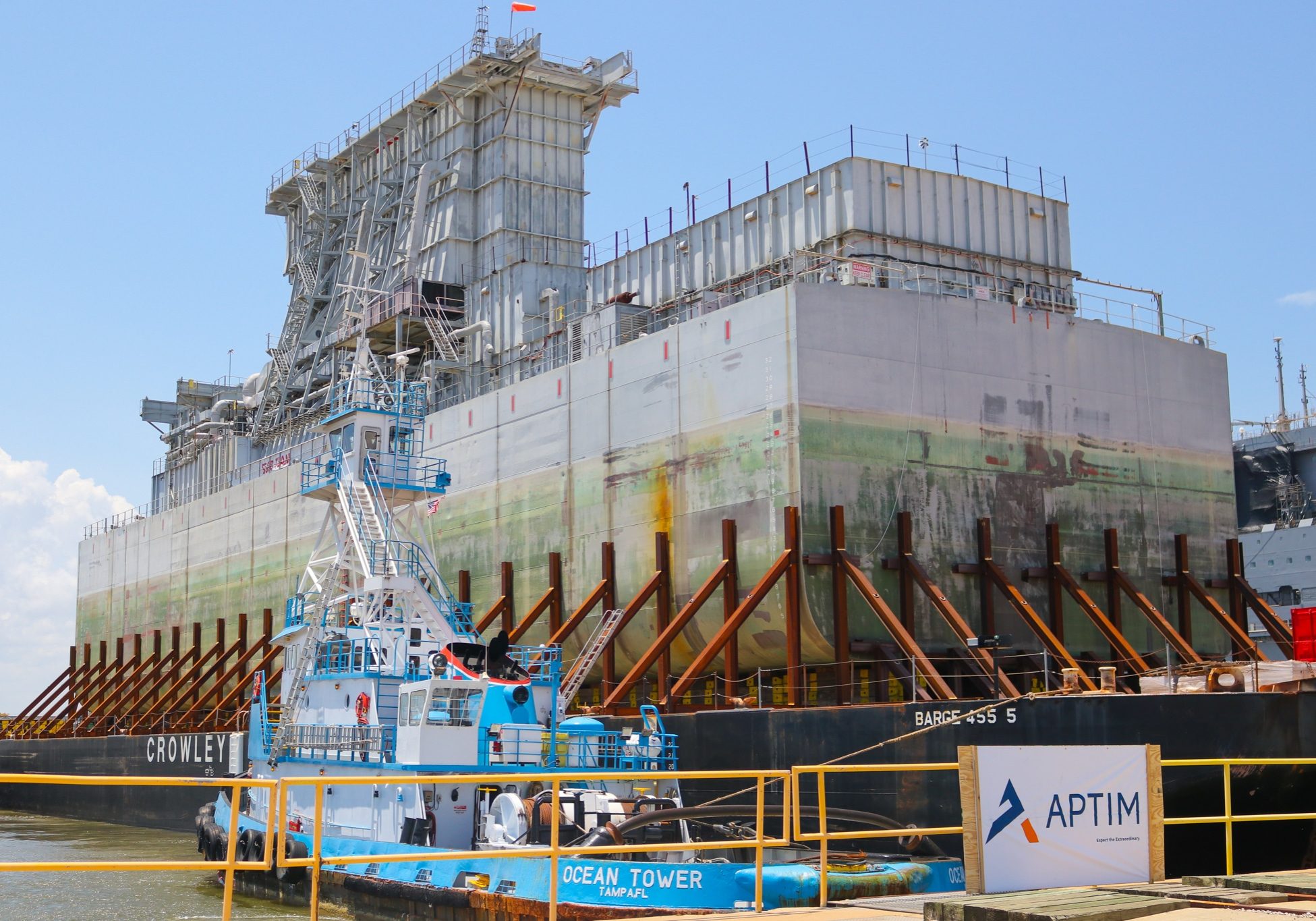 Barge Dismantling Project Begins In Mobile