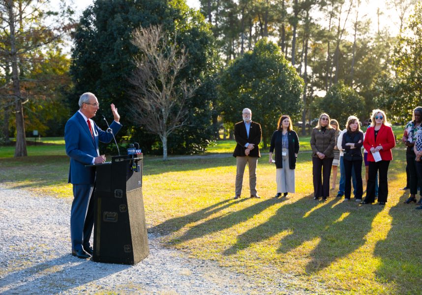 CITY OF MOBILE CUTS RIBBON ON GREENWAY TRAIL, JAPANESE GARDEN UPGRADES