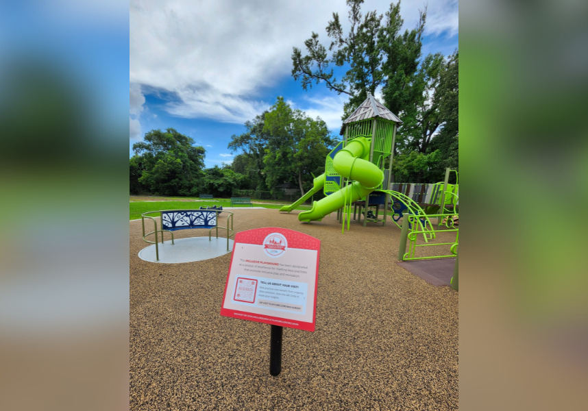 CITY OF MOBILE CUTS RIBBON ON MILL STREET PARK