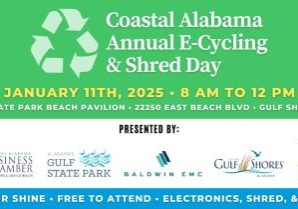 COASTAL CHAMBER E-CYCLING, SHRED DAY COMING UP