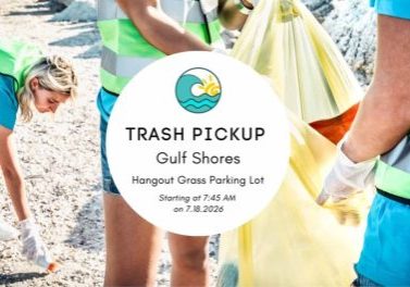 Community Beach Cleanup Coming To Gulf Shores