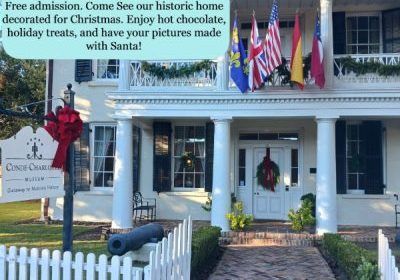 CONDE-CHARLOTTE MUSEUM OPEN HOUSE SET FOR NOVEMBER 30