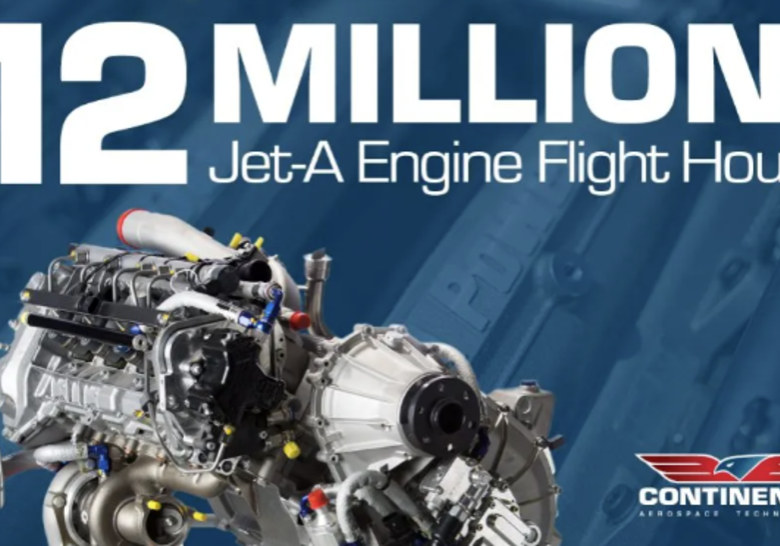CONTINENTAL’S ENGINE SERIES SURPASSES 12 MILLION FLIGHT HOURS
