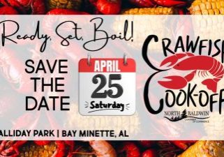 CRAWFISH COOK-OFF COMING TO BAY MINETTE