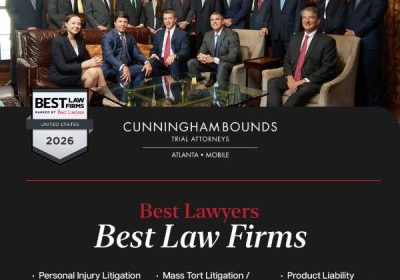 CUNNINGHAM BOUNDS RECOGNIZED IN BEST LAW FIRMS RANKINGS