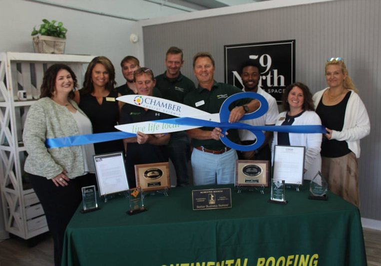 Continental Roofing Company Cuts Ribbon On New Location