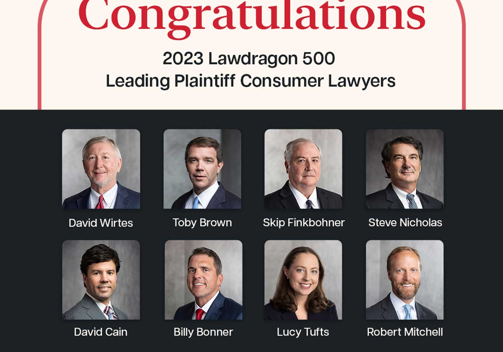 Cunningham Bounds Attorneys Named To Lawdragon 500 List