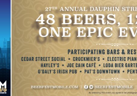 DAUPHIN STREET BEER FESTIVAL TICKETS ON SALE