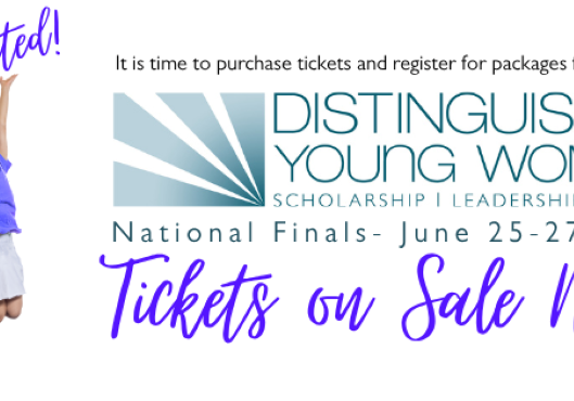 DISTINGUISHED YOUNG WOMEN FINALS COMING TO MOBILE
