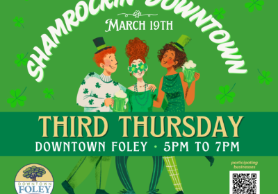 FOLEY MAIN STREET ANNOUNCES SHAMROCKIN’