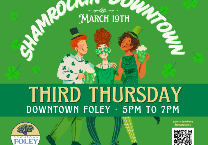 FOLEY MAIN STREET ANNOUNCES SHAMROCKIN’
