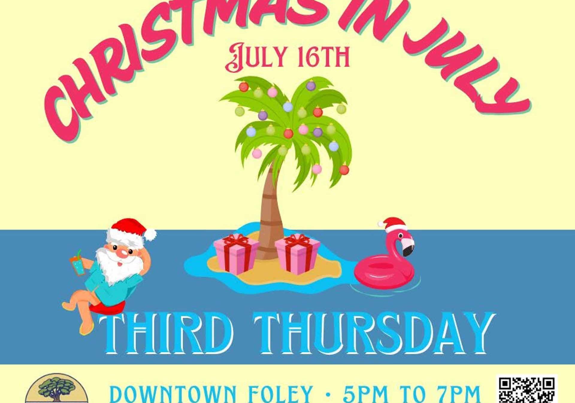 Foley Main Street Kicks Off Christmas In July