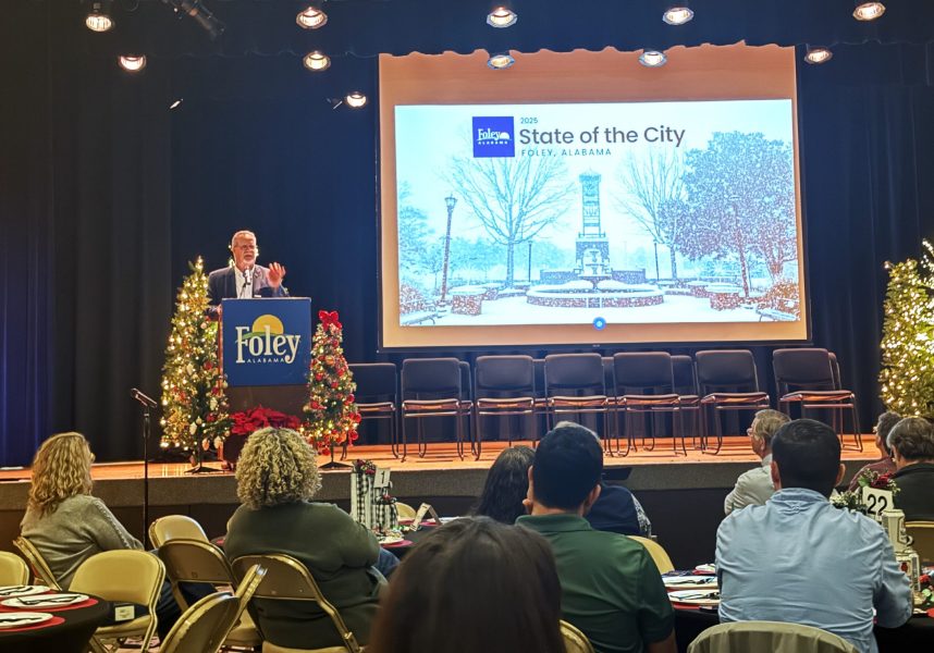 FOLEY MAYOR LAYS OUT CONSTRUCTION PLANS