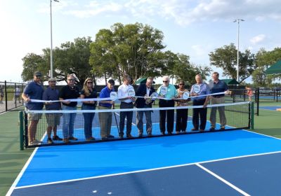 FOLEY OPENS PICKLEBALL AND SAND VOLLEYBALL COURTS