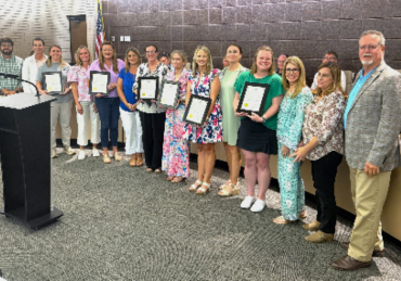 FOLEY RECOGNIZES TEACHERS, IMPROVED GRADES