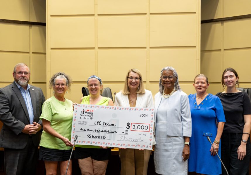 FOUR TEAMS RECEIVE LOVE YOUR COMMUNITY GRANTS