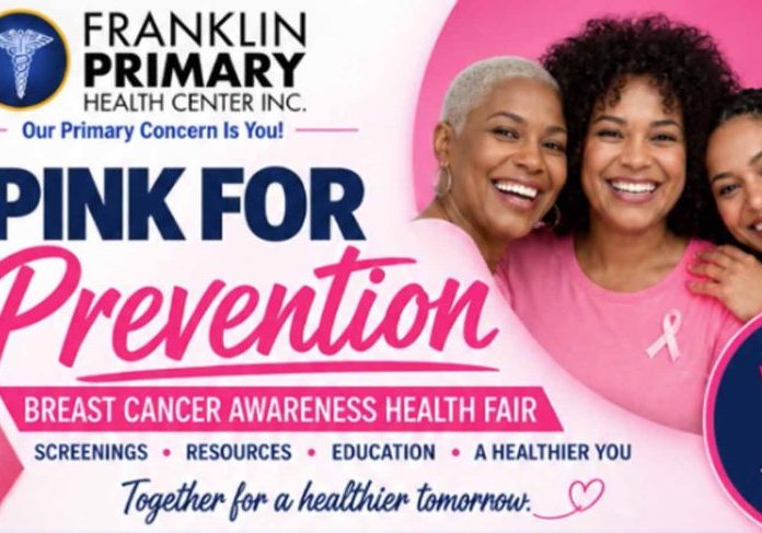 Franklin Primary Health Center Hosting Pink For Prevention Event