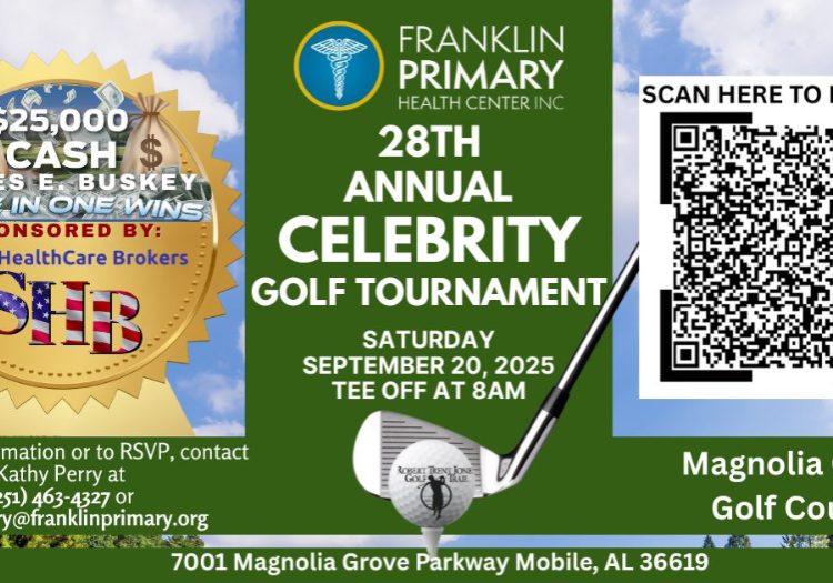 FRANKLIN TO HOST CELEBRITY GOLF TOURNAMENT
