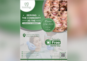 FREE DENTAL CARE EVENT TO BE HELD THIS SATURDAY