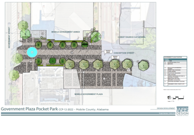 GOVERNMENT PLAZA POCKET PARK BID AWARDED