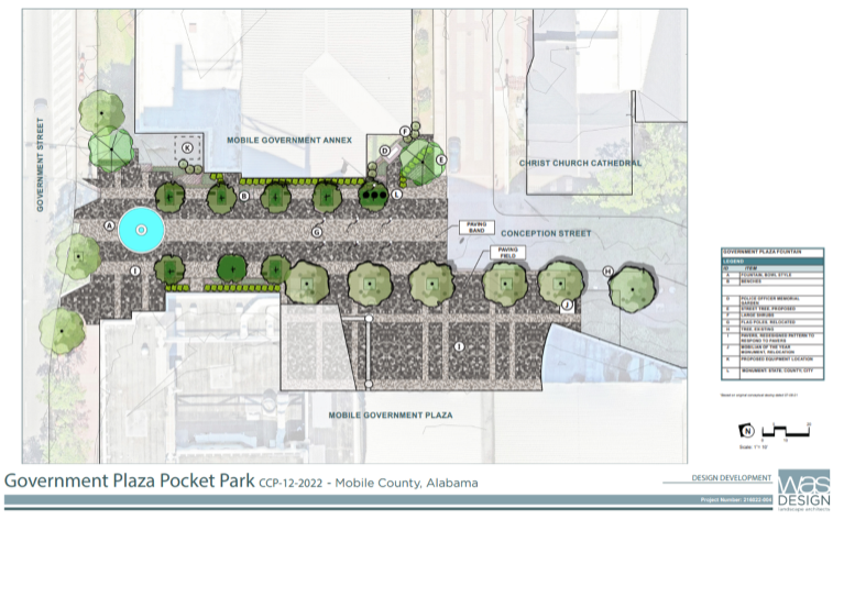 GOVERNMENT PLAZA POCKET PARK BID AWARDED