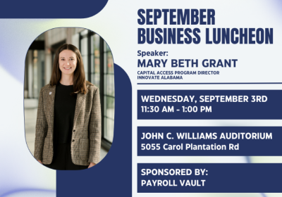 GRANT TO SPEAK AT NEXT SWMCC BUSINESS LUNCHEON