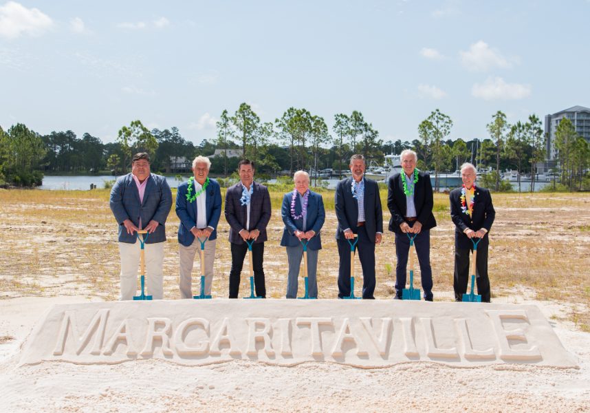 GROUND BROKEN FOR MARGARITAVILLE RESORT AT THE WHARF