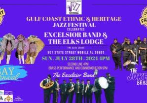 GULF COAST ETHNIC & HERITAGE JAZZ FESTIVAL COMING UP