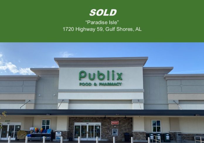 GULF SHORES’ PARADISE ISLE SHOPPING CENTER SOLD